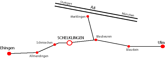 Anfahrt-Schelklingen